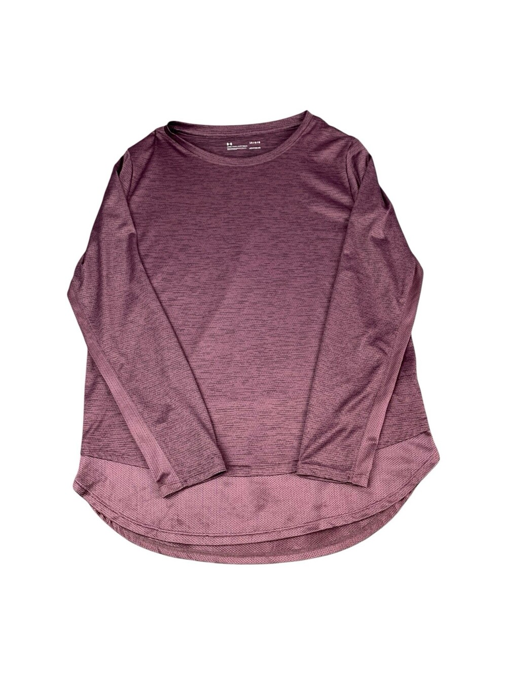 Under Armour Long Sleeve Athletic Shirt, Heat Gear, Purple, Men’s Size Large